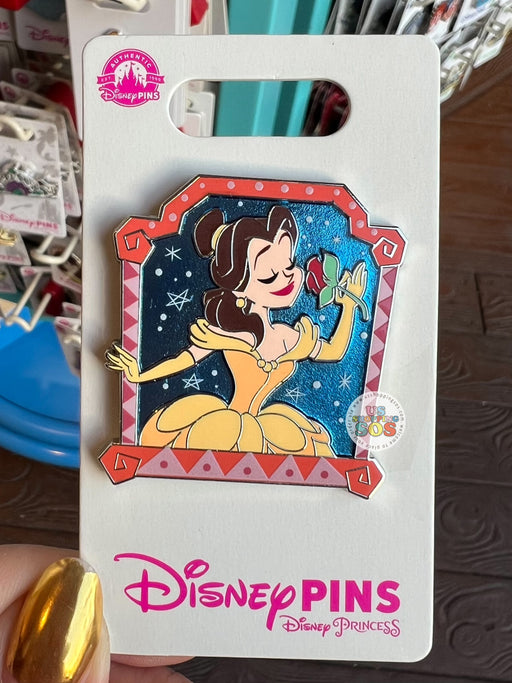 DLR/WDW - Disney Princess - Belle with Flower Pin