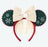 TDR - 2025 Mickey & Friends "Holly Jolly Christmas" Collection x Minnie Mouse Ear Headband with Knit Bow (Release Date: Nov 10, 2025)