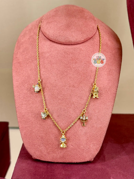 DLR/WDW - Girls Crew Beauty and the Beast Necklace