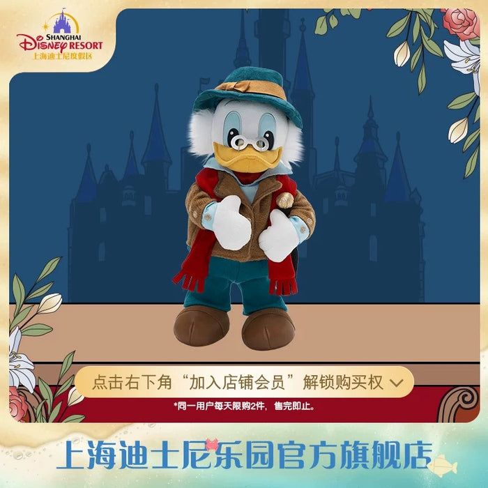 SHDL - Mickey and Friends "Modern Shanghai Collection x Scrooge McDuck Plush Toy