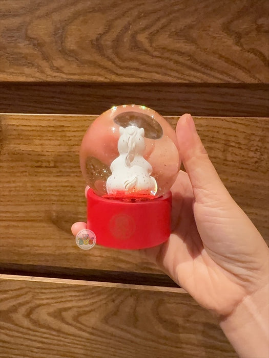 Starbucks Hong Kong- Lunar Grace & Fortune Collection x 2026 Zodiac Year of the Horse Snow Globe