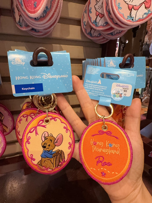 HKDL - 2026 Hong Kong Disneyland Embroidered Keychain x Roo