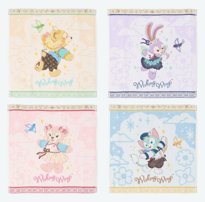 TDR - 2025 Duffy & Friends "Wishing Wings" Collection x Duffy, ShellieMay, StellaLou & Gelatoni Mini Towels Set (Release Date: Aug 28, 2025)