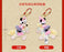 SHDL - 2026 Lunar New Year Mickey & Friends Collection x Minnie Mouse Plush Keychain