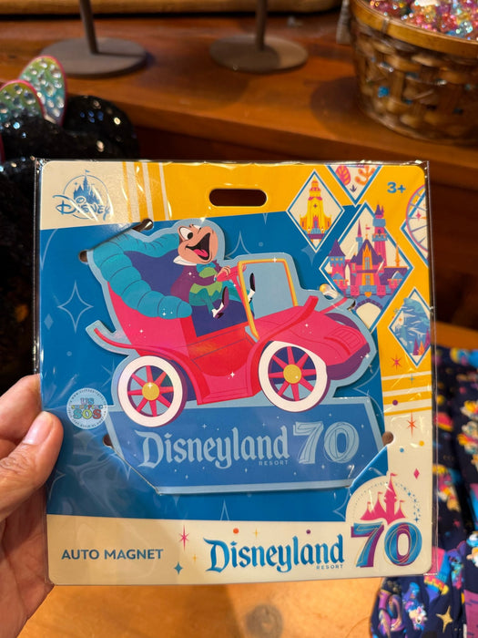 DLR - Disneyland 70th Celebration - Mr. Toad’s Wild Ride Auto Magnet