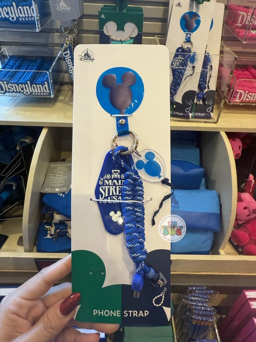 DLR/WDW - Logo Mania 2026 Last Day of Trip Blues - Cobalt Blue Phone Strap