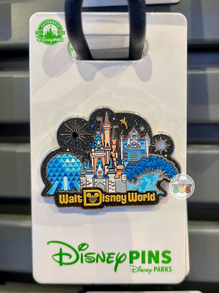 US Disney Parks DLR WDW パークアイコン タンブラー ☆US Disney Parks☆DL&WDW パークアイコン柄ウォーターボトル