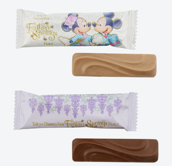 TDR - Fantasy Springs “Tokyo DisneySea Fantasy Springs Hotel” Collection x Mickey & Minnie Mouse Assorted Chcolate Box Set