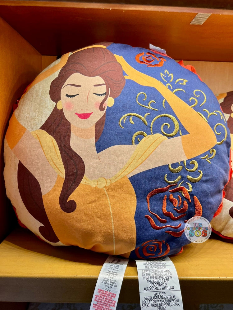 DLR/WDW - Beauty and the Beast - Belle & Rose Cushion