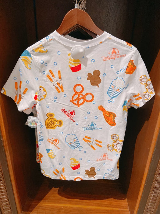SHDL - Shanghai Disney Resort Snacks & Food Theme All Over Print T Shirt for Adults