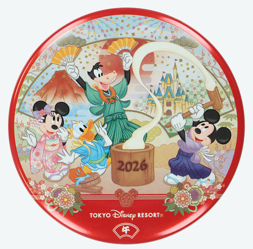 TDR - 2026 Happy New Year Mickey & Friends Collection x Mickey & Friends Button Badge (Release Date: Dec 1, 2025)