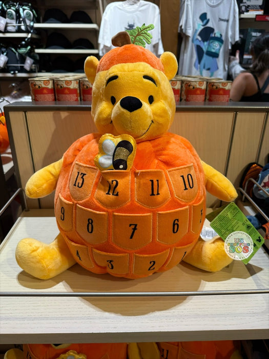 DLR/WDW - Halloween 2026 x Winnie the Pooh Countdown Calendar Plush Toy