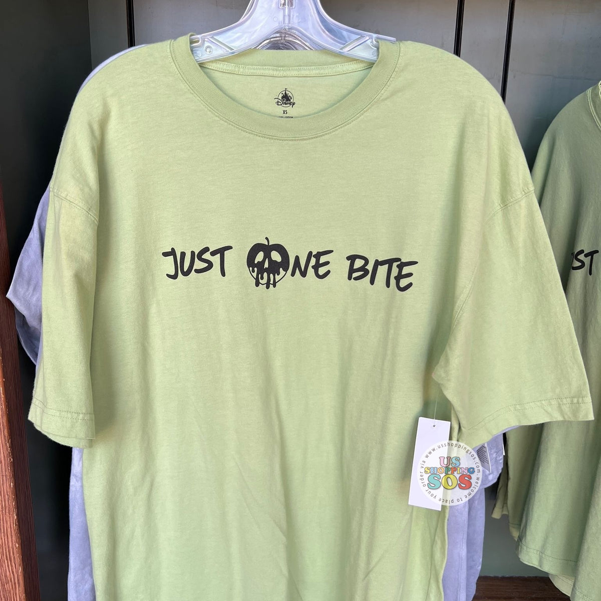 DLR/WDW - Poison Apple “Just One Bite” Lime Green Graphic T