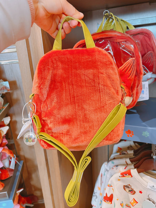 SHDL - Zootopia Nick Wilde Fluffy Backpack with Clear Window