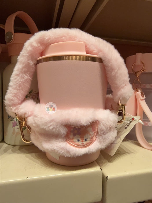 HKDL - LinaBell Stainless Steel Tumbler with Fluffy Strap Carrier Bag