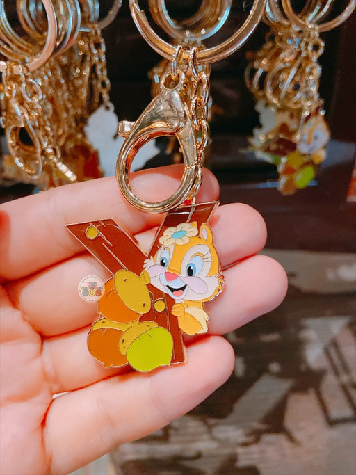 SHDL - Chip, Dale & Clarice English Alphabet ‘Y’ Keychain