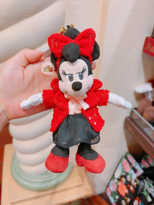 SHDL - Mickey and Friends "Modern Shanghai Collection x Minnie Mouse Plush Keychain