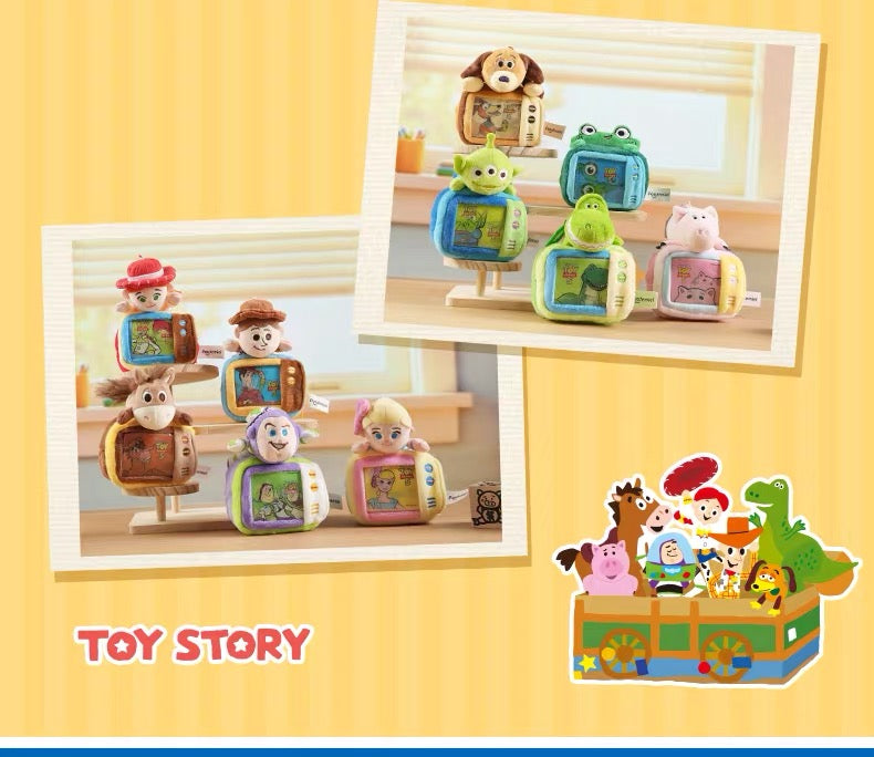 China Exclusive Potdemiel - Toy Story 5 "Playful Time Machine" x Bo Peep Plush Keychain & Pouch