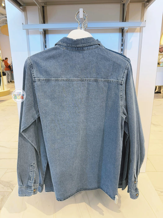 DLP - Mickey Mouse & Pluto Denim Shirt (Adults)