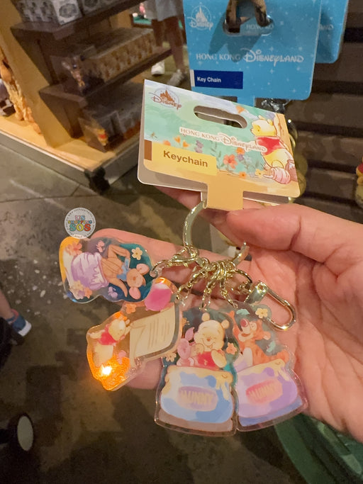 HKDL - 2026 Winnie the Pooh and Family Honey-Filled Adventure Collection x Winnie the Pooh & Friends Keychain
