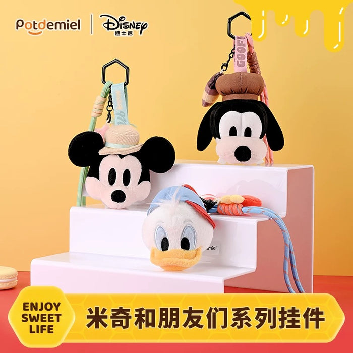 China Exclusive- Mickey & Friends ‘Enjoy Sweet Life’ x Donald Duck Skateboard Plush Keychain