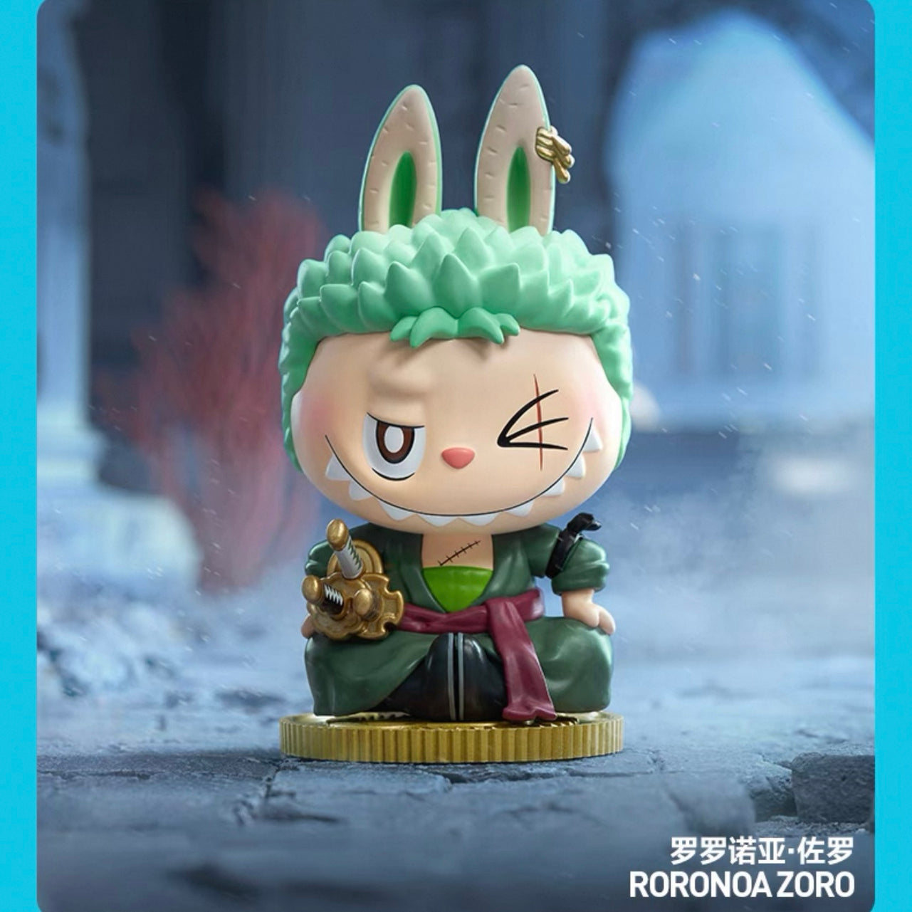 POPMART - The Monsters Labubu x One Piece Series Vinyl Figures Random ...