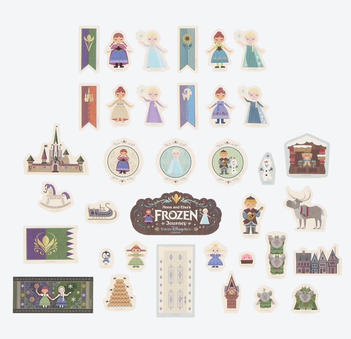 TDR - Fantasy Springs Anna & Elsa Frozen Journey Collection x Stickers Set