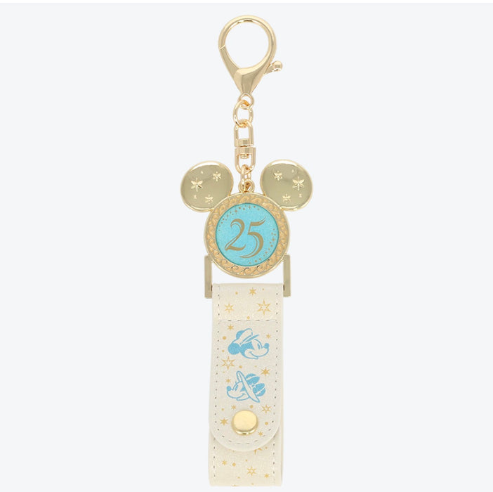 TDR - Tokyo DisneySea 25th Anniversary "The Jubilee Journey" x Mickey & Minnie Mouse Headband Holder Keychain (Release Date: May 25, 2026)