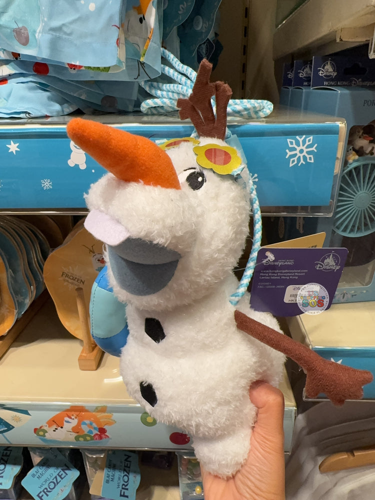 HKDL -  2026 World of Frozen Collection x Olaf Plush Shaped Shoulder Bag