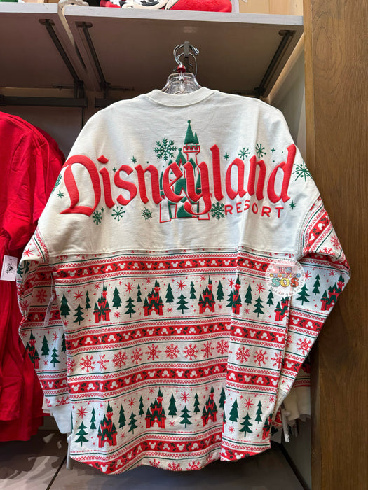 DLR/WDW - Christmas 2025 - Spirit Jersey Castle Christmas Cream Pullover (Adult)