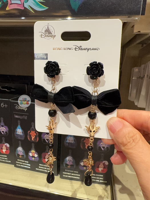 HKDL - 2026 Disney Halloween - Disney Villians x Maleficent Earrings Set