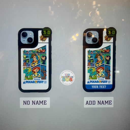 DLR - Pixar Fest 2024 - D-Tech 3D Effect Custom-Made iPhone Case