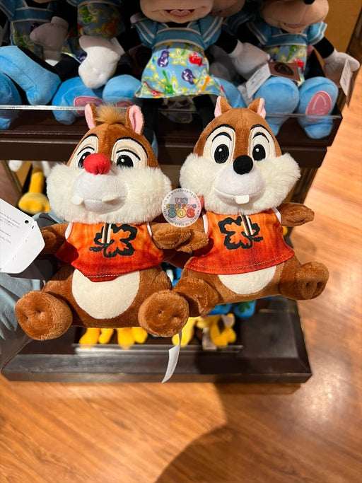 DLR/WDW - Aulani Mickey & Friends Summer Time 2026 - Chip & Dale Plush Toy