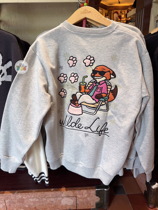 HKDL - 2026 Nick Wilde ‘Wilde Life’ Sweatshirt for Adults