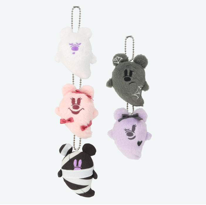 TDR - 2025 Mickey & Friends Disney Halloween "Spook Ghost Night!" Collection x Mickey Mouse Ghost Mystery Plush Charms Single Box (Release Date: Sept 16, 2025)