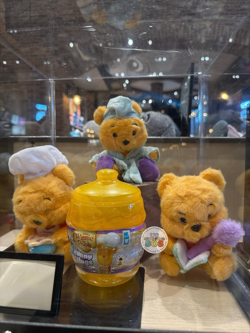 DLR/WDW - Pooh & Friends - Winnie the Pooh Hunny Hug Mystery Fluffy Plush Toy