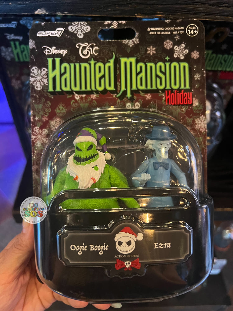 DLR/WDW - Haunted Mansion x NBC- Super7 Oogie Boogie & Ezra Toy Figure Set