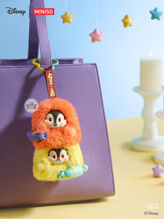 MINISO - Disney Mickey & Friends Colorful Candy Vinyl Plush Keychain Bind Box
