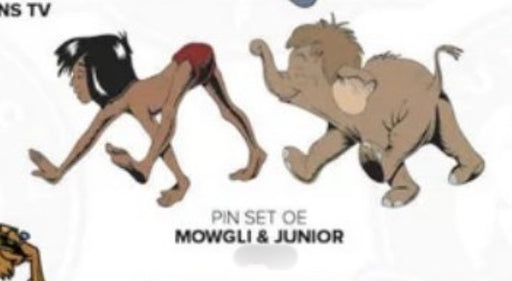 DLP - 2026 Mowgli & Junior Pin Badge Set