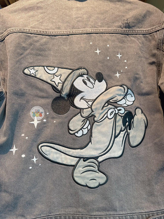 HKDL - Fantasia Sorcerer Mickey Mouse Denim Jacket (Adult)