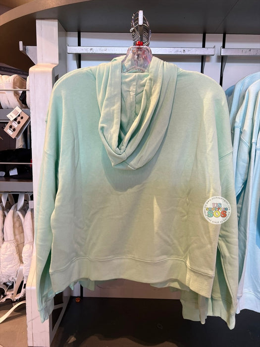 DLR/WDW - Mickey Balloon Park Logo Pastel Green Hoodie Pullover (Adult)