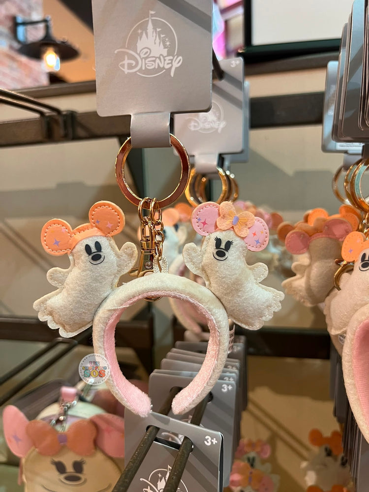 DLR/WDW - Halloween 2026 Pastel Cutie Ghost - Mickey and Minnie Ghost Bag Charm