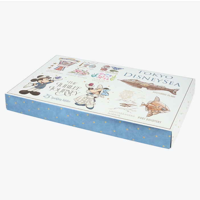 TDR - Tokyo DisneySea 25th Anniversary "The Jubilee Journey" x Mickey & Minnie Mouse Chocolate Sandwich Cookies Box Set (Release Date: May 25, 2026)