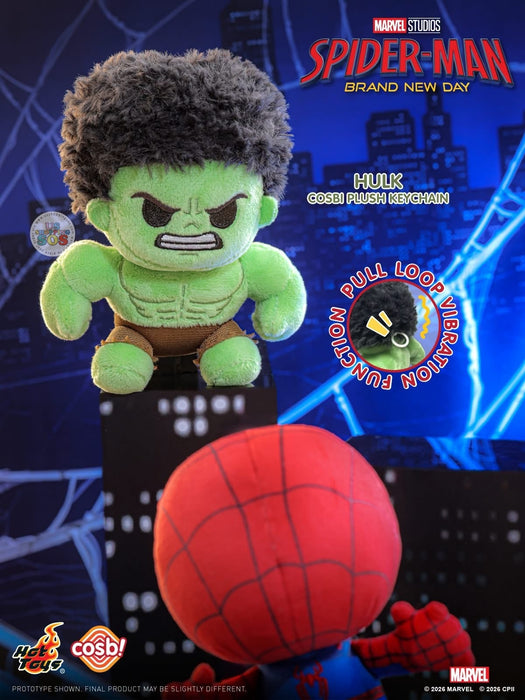Hot Toys Cosbi - Spider-Man: Brand New Day Blind Box Plush Keychain