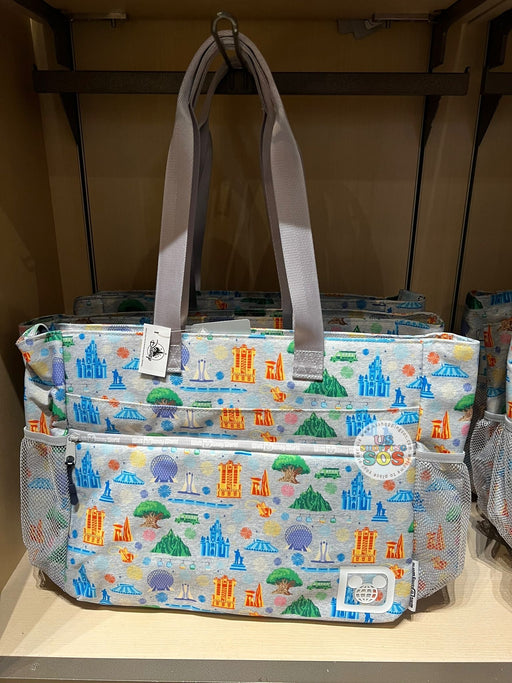 DLR/WDW -  Park Icon Headband Friendly Tote Bag