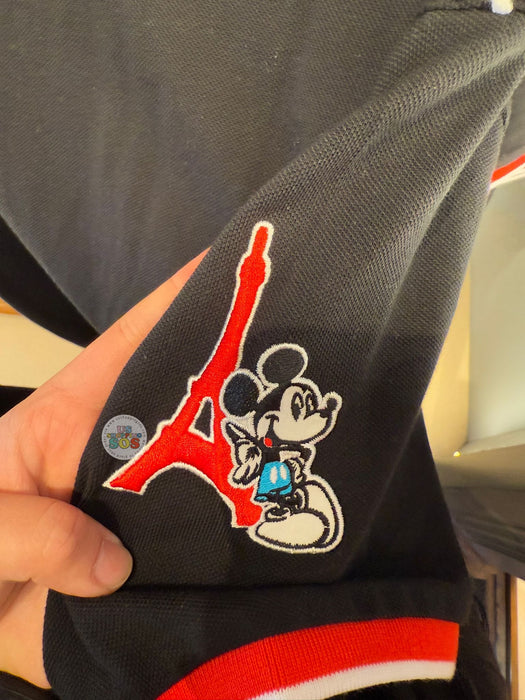 DLP - Disneyland Paris Logo & Mickey Mouse Polo T Shirt (Adults)