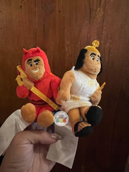 DLR/WDW - The Emperor’s New Groove - Angel and Devil Kronk Shoulder Plush