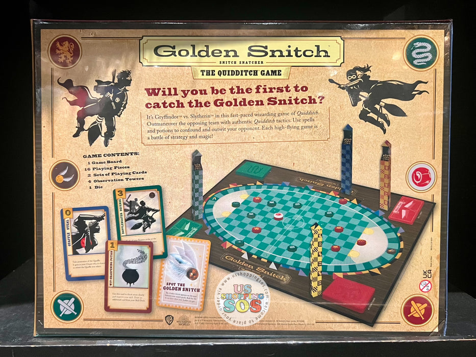 Universal Studios - The Wizarding World of Harry Potter - Golden Snitch The Quidditch Game