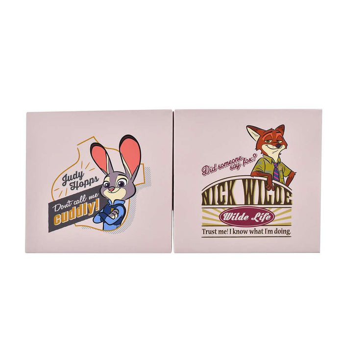 JDS - 2026 Judy Hopps & Nick Wilde ‘Sticker Style’ Sticky Notes & Memo Pad with Pen Stand
