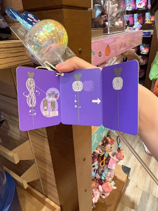 HKDL - Hong Kong Disneyland 20th Anniversary “Magic Night” Collection x Mickey & Minnie Mouse Light Up Rainbow Stick